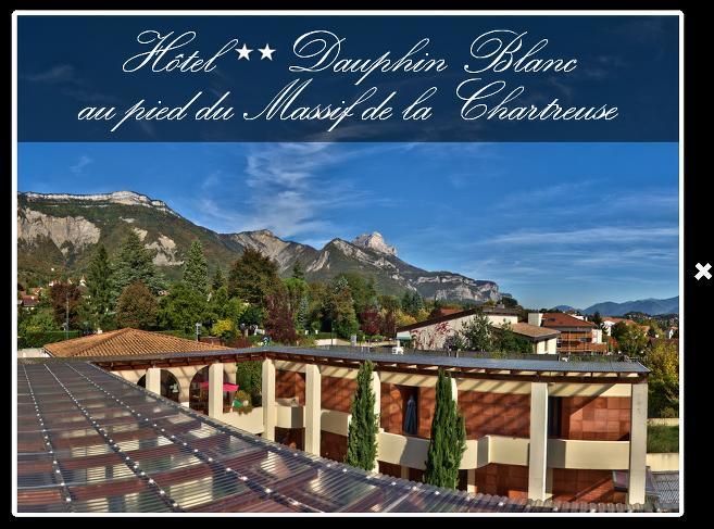 Le Dauphin Blanc 호텔 Saint Ismier 외부 사진